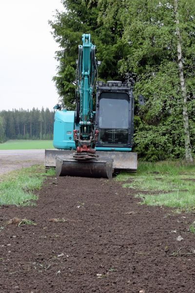 Backhoe Grading in Valparaiso